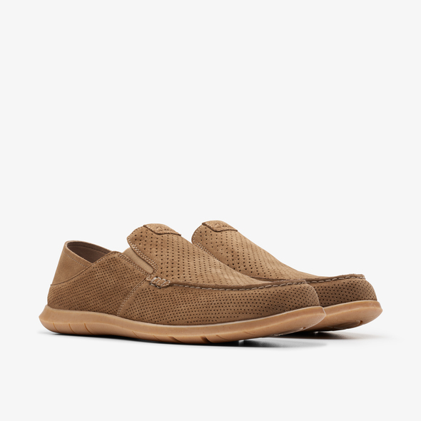 Flexway Easy Light Tan Suede