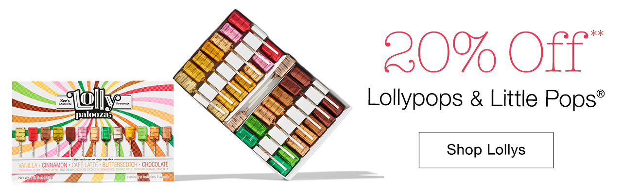 20% Off** Lollypops & Little Pops - Shop Lollys