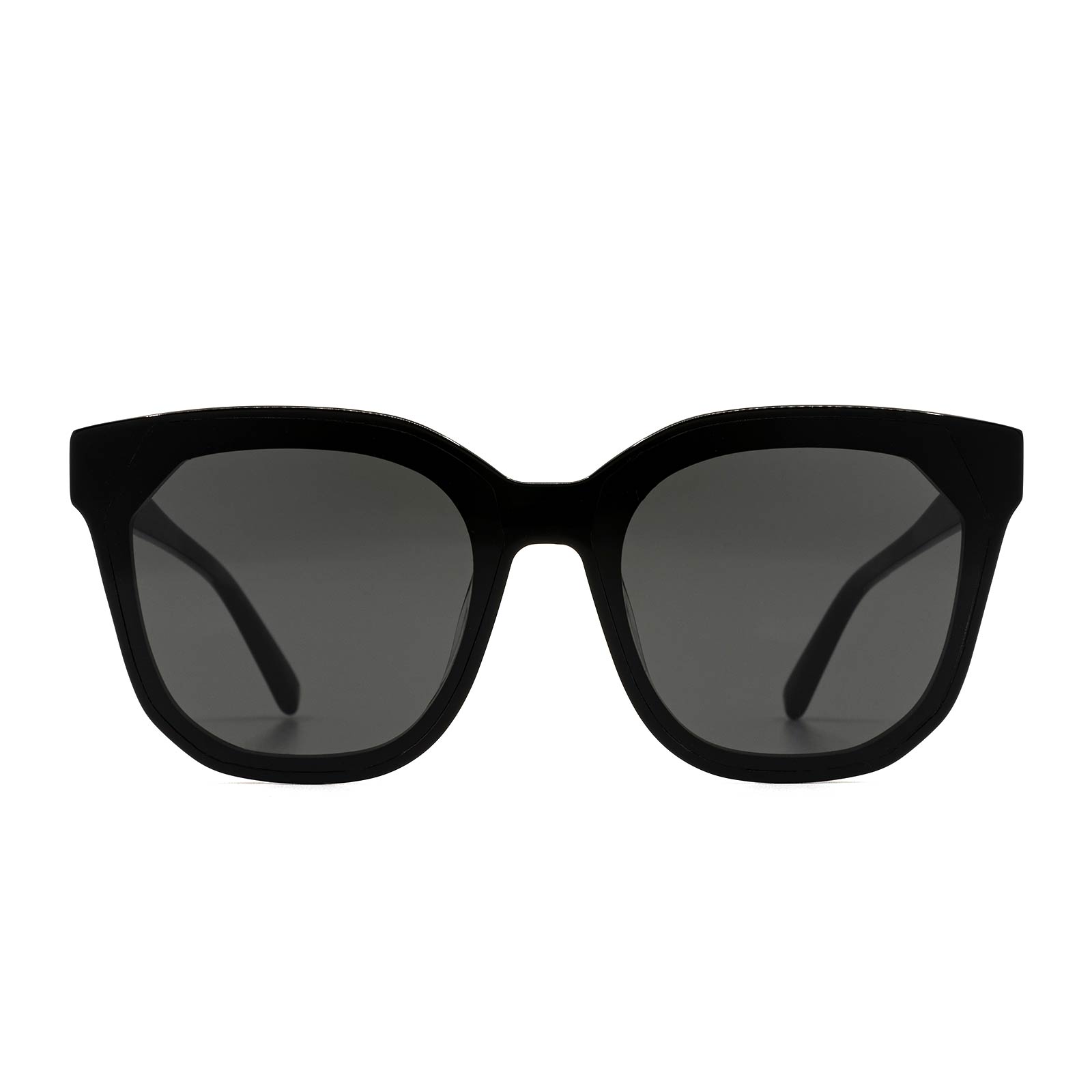 Image of GIA - BLACK + GREY SUNGLASSES