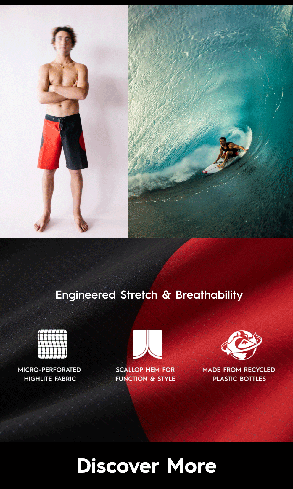 Engineered Stretch & Breathability