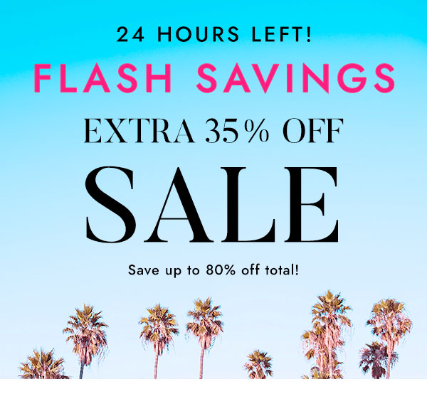 EXTRA 35% OFF SALE