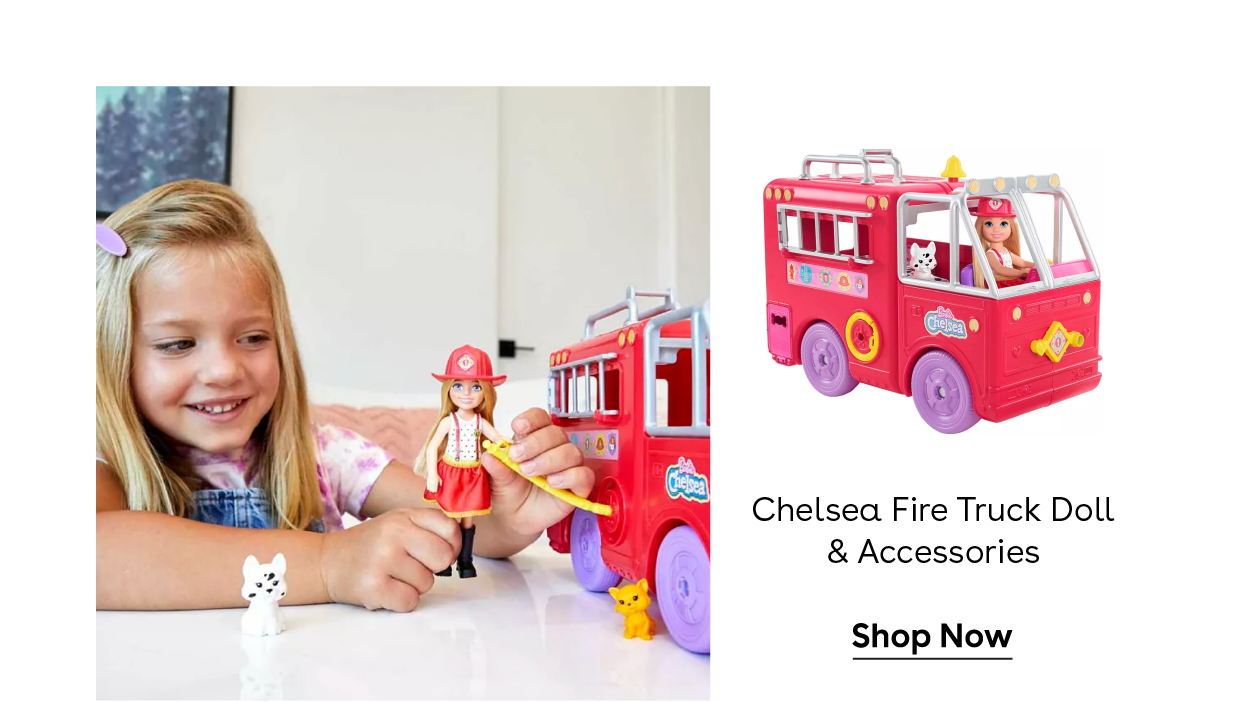 Shop Chelsea Fire Truck Doll & Accessories