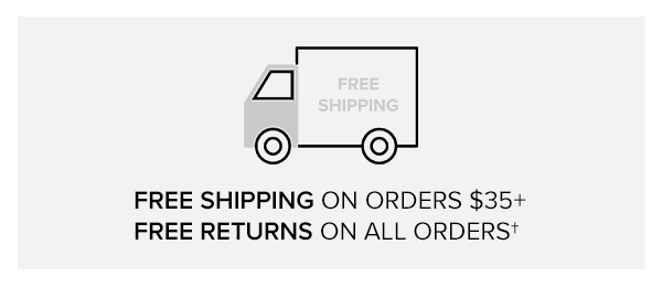 FREE SHIPPING & RETURNS