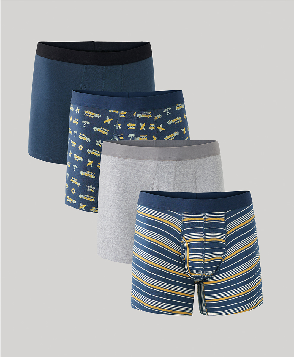 Image of Men's Everyday Boxer Brief 4-Pack