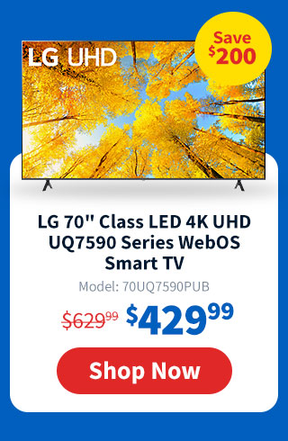 LG 70" Class LED 4K UHD UQ7590 Series WebOS Smart TV