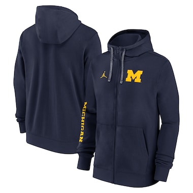  Jordan Brand Navy  2024 Sideline Full-Zip Hoodie