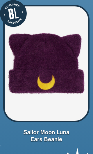 Sailor Moon Luna Ears Beanie