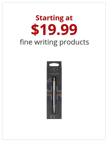 Starting at $19.99 fine writing products