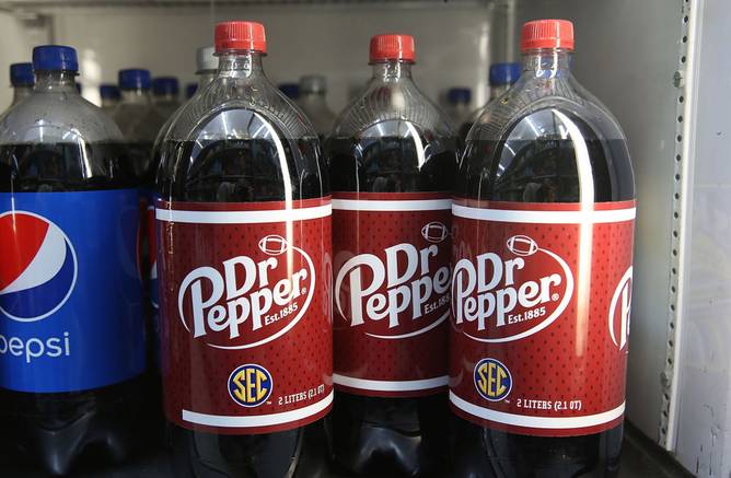 Dr Pepper bottle