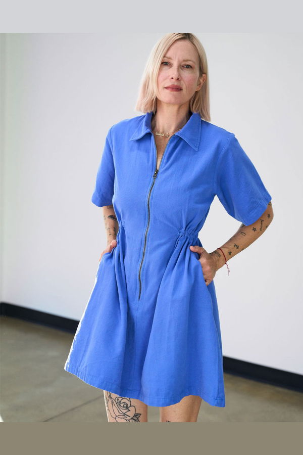 Noble Utility Dress - French Blue