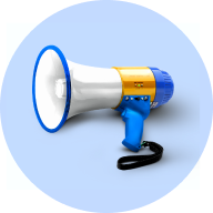 Brew megaphone icon