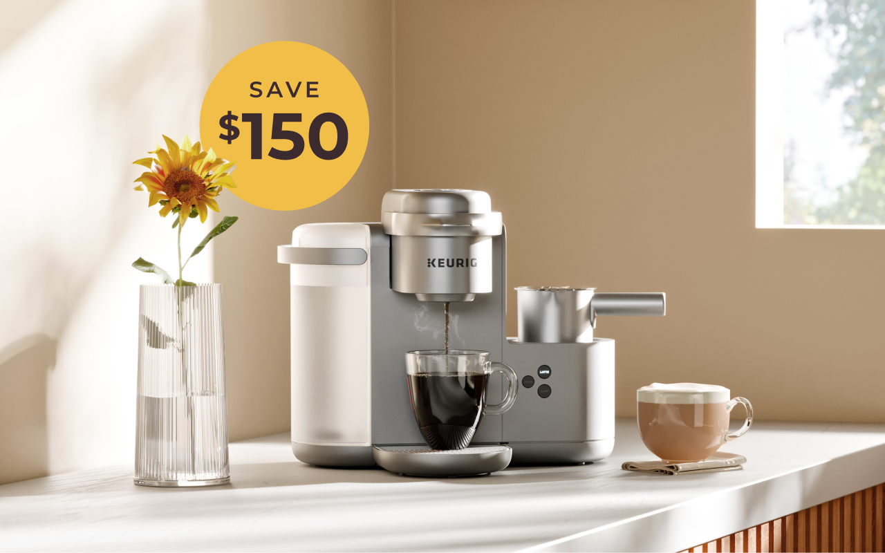 Get the K-Café® Special Edition for $49.99 as a starter kit!