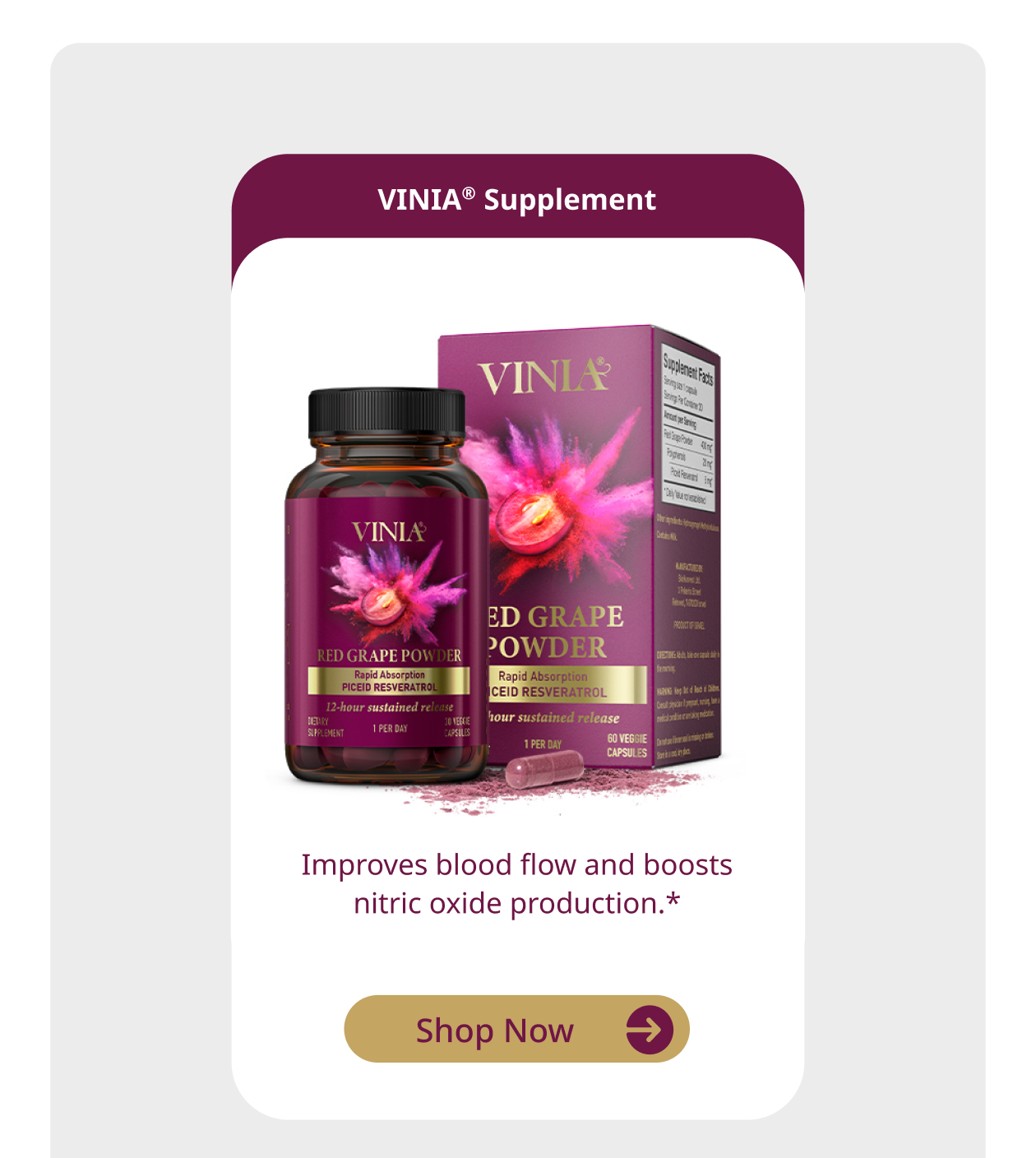 VINIA® Supplement