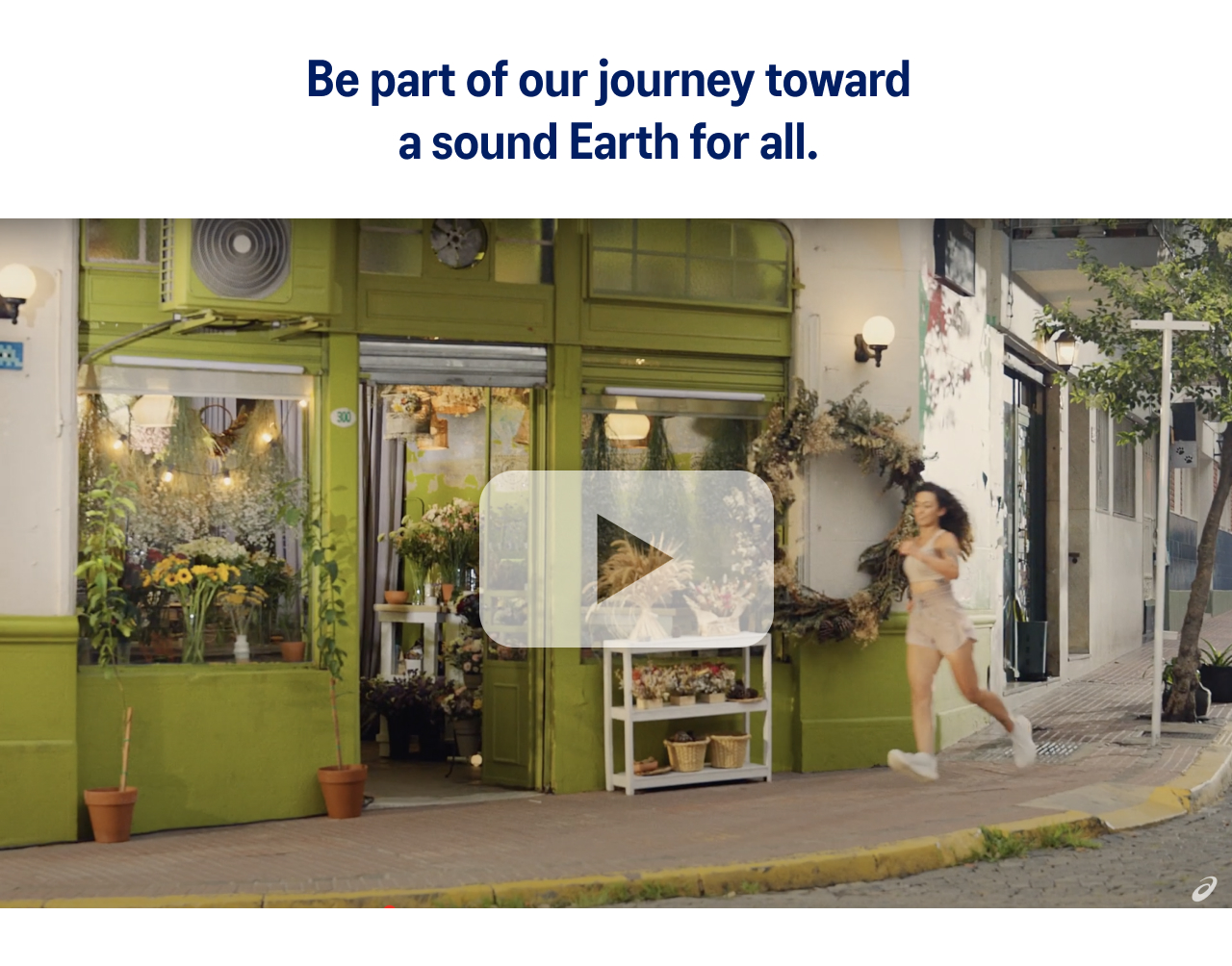 Be part of our journey toward a sound Earth for fall.