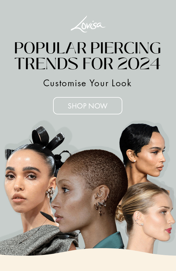 POPULAR PIERCING TRENDS FOR 2024