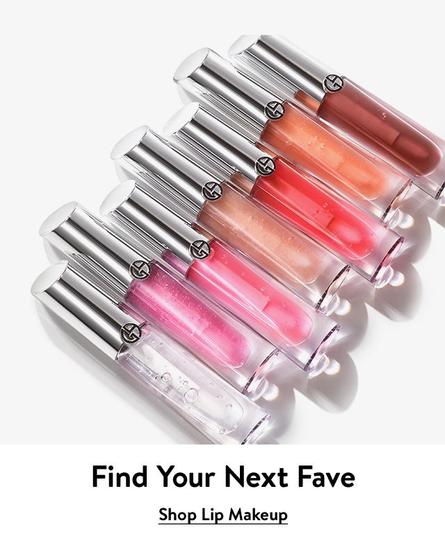 Lip gloss in range of colors.