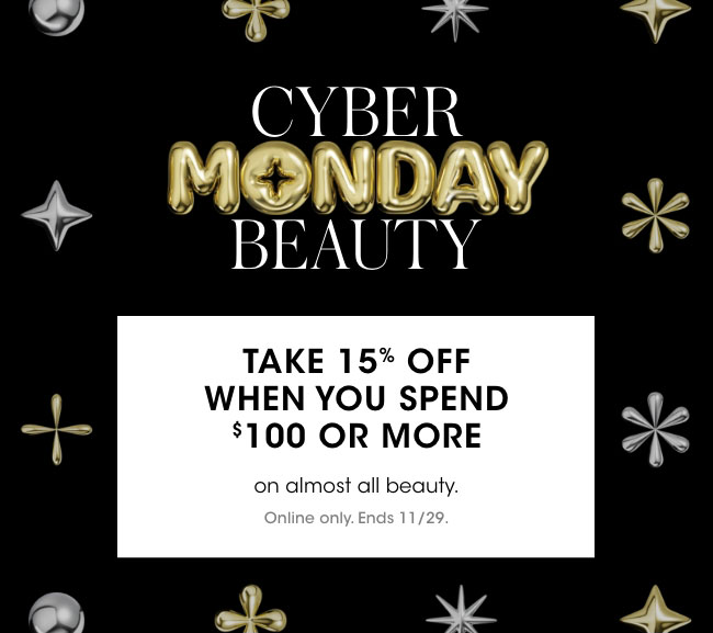 CYBER MONDAY BEAUTY