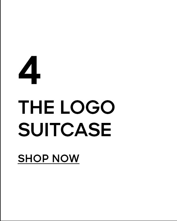 4. THE LOGO SUITCASE SHOP NOW