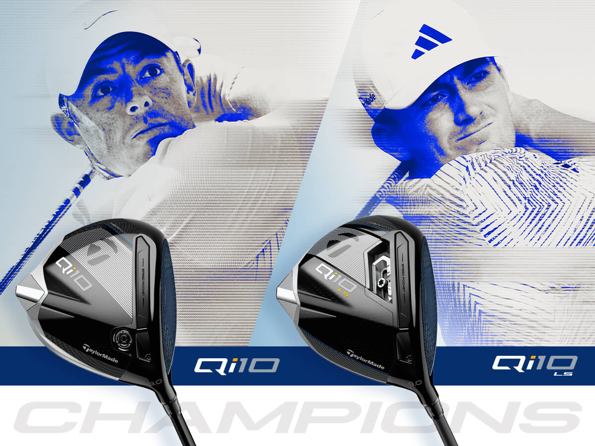 Rory McIlroy and Nick Dunlap with Qi10 and Qi10 LS drivers