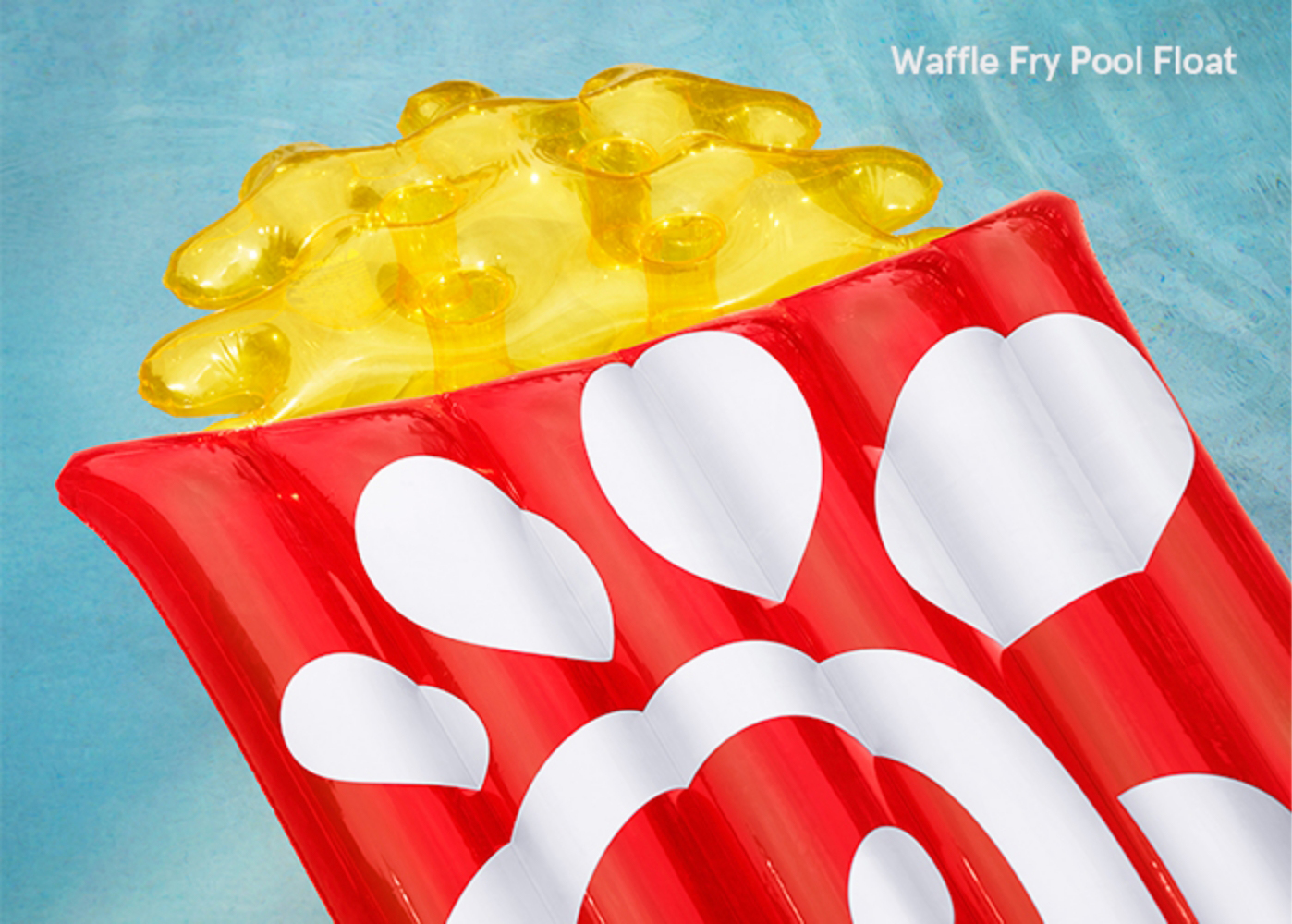 Waffle Fry Pool Float