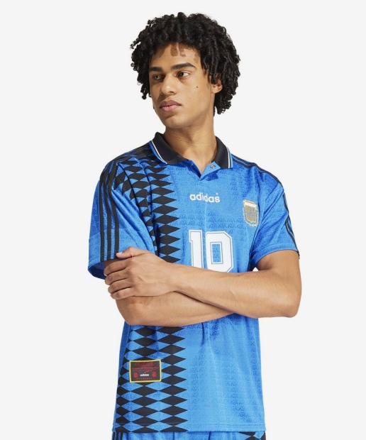 adidas Argentina Away Shirt 1994 Adults