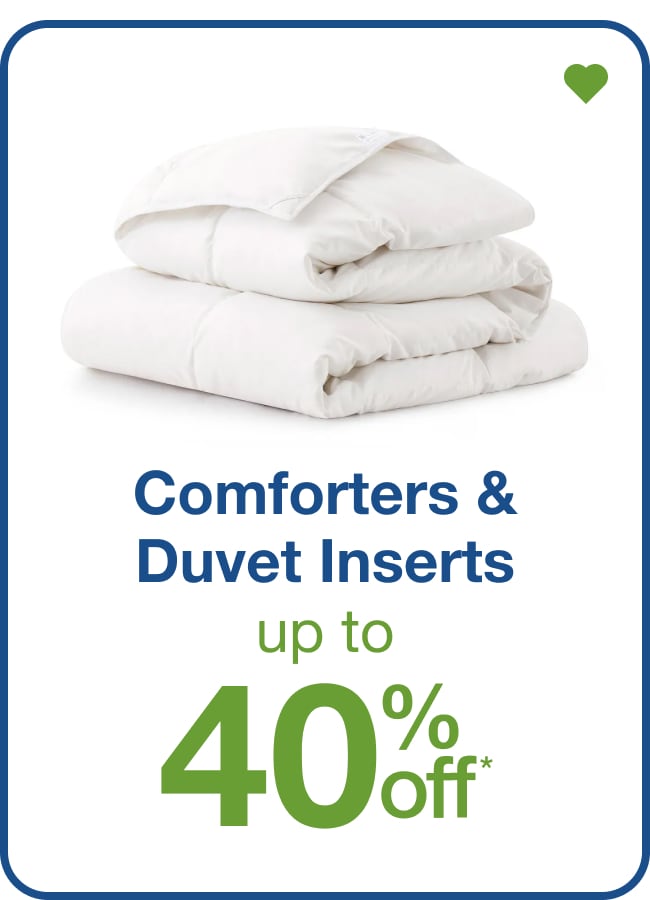 Comforters & Duvet Inserts â€” Shop Now!