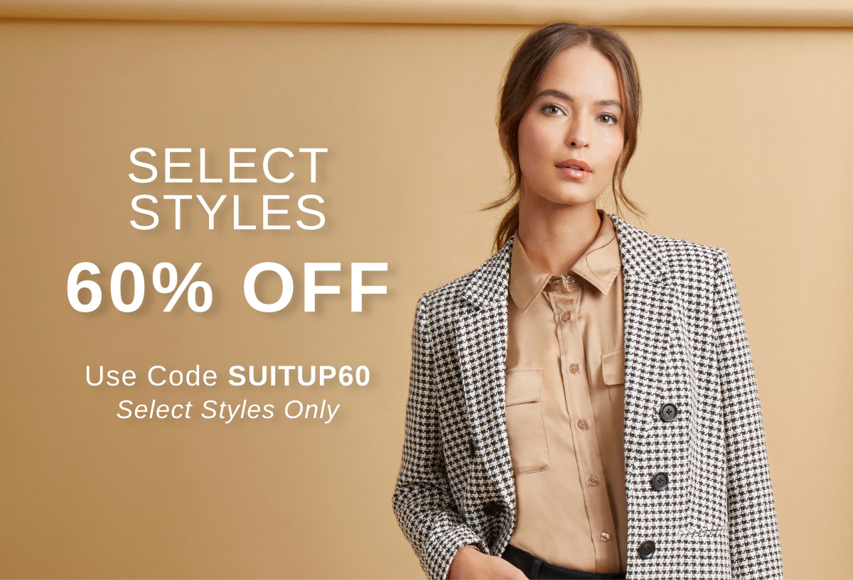 Select Styles 60% OFF