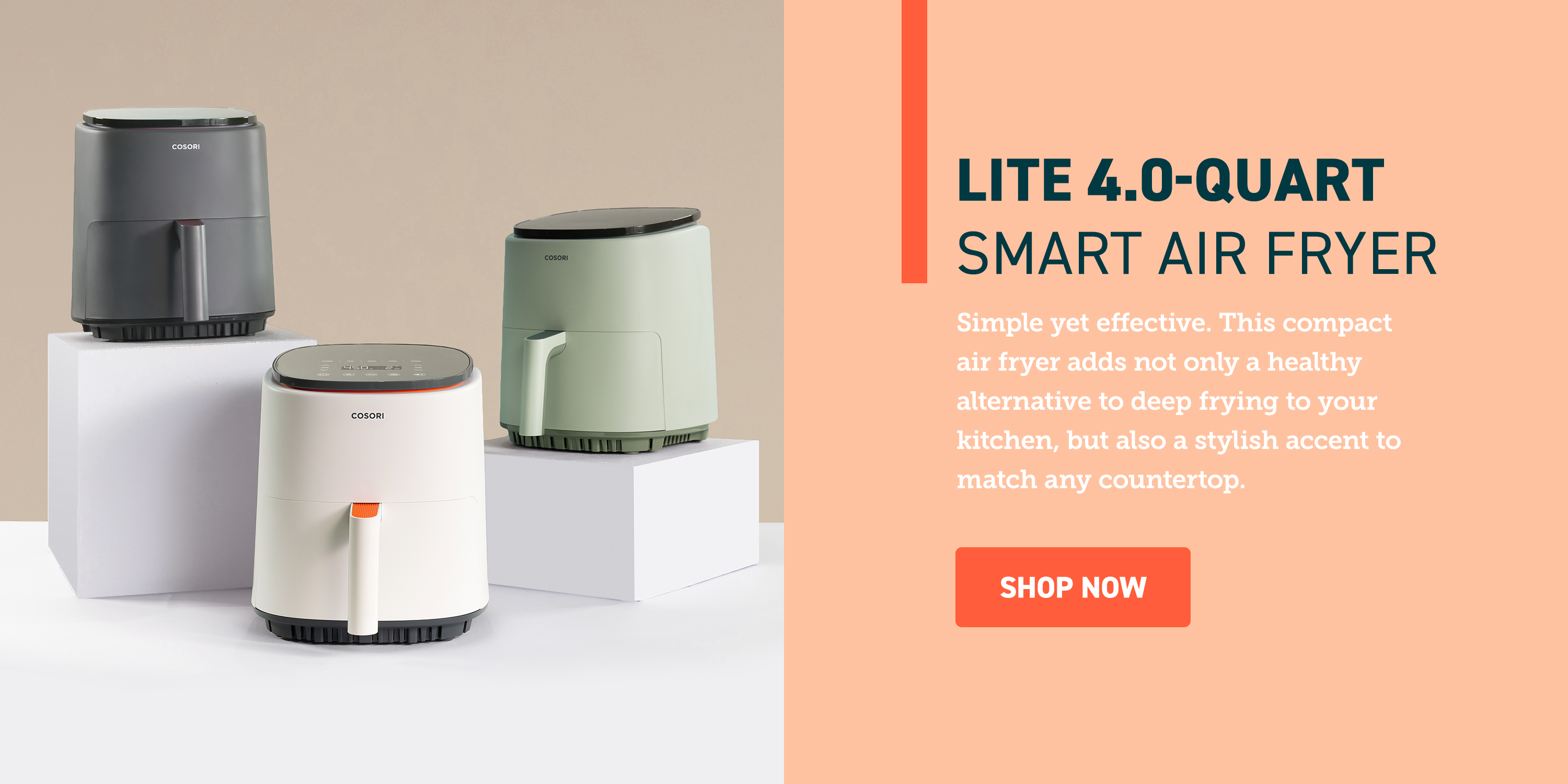 Lite 4.0-Quart Smart Air Fryer