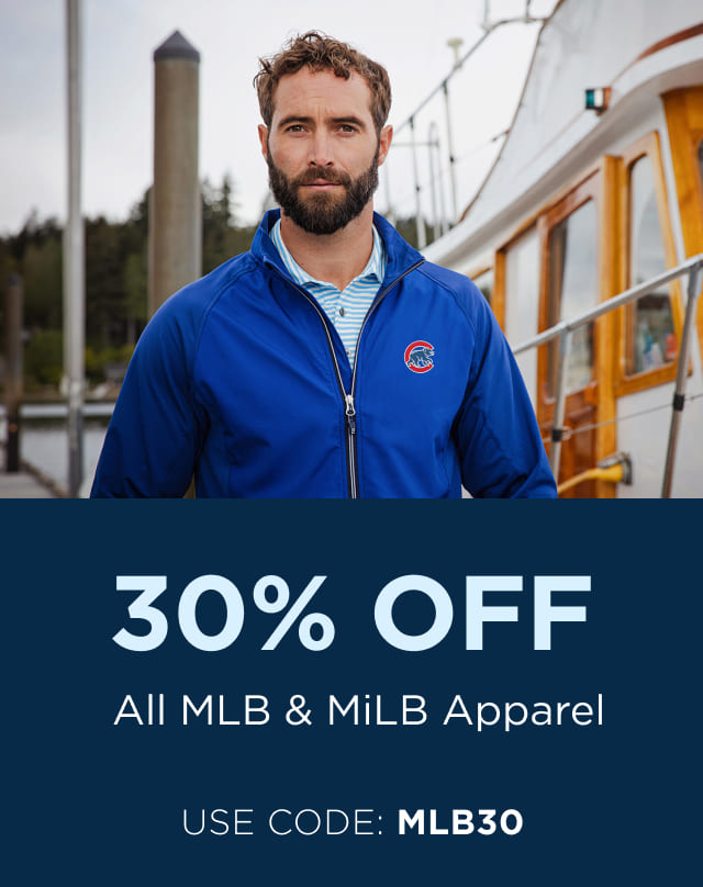 30% Off All MLB & MiLB Apparel - Use code: MLB30