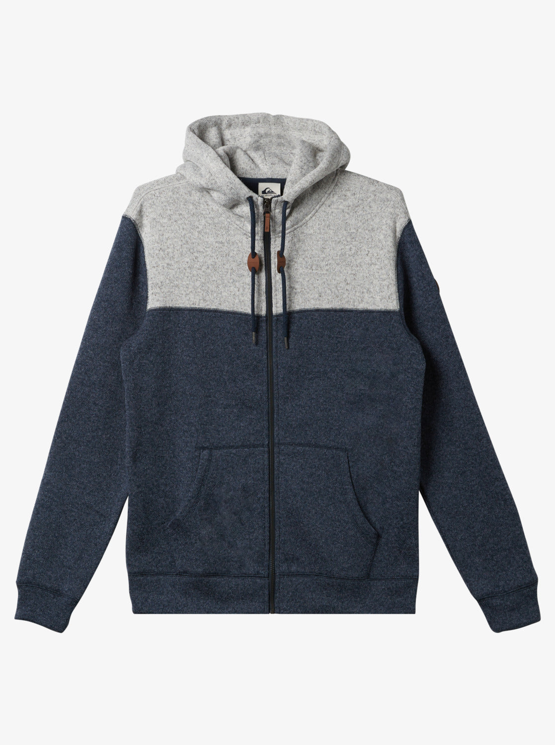 Image of Keller Zip-Up Hoodie - Navy Blazer Heather