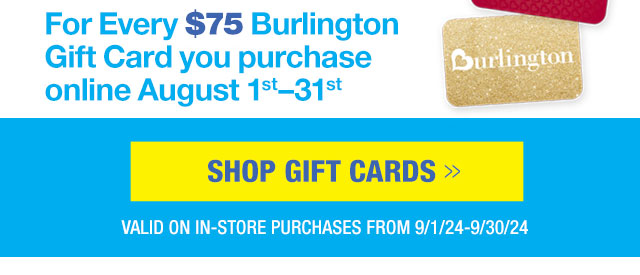 Shop gift cards