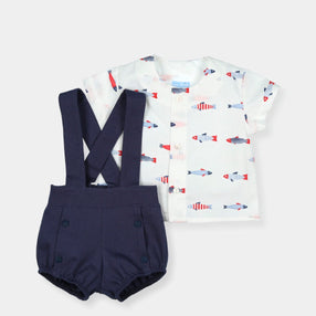 Dungaree Set Posidonia