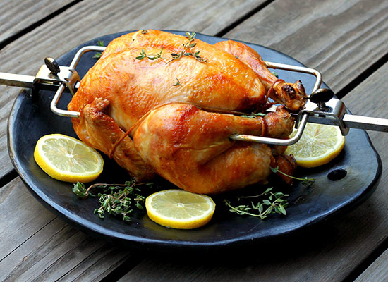 See the Buttermilk Brined Rotisserie Chicken recipe