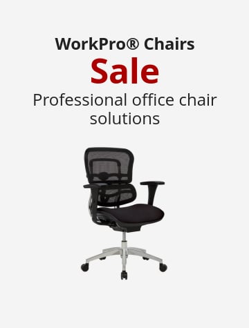 All WorkPro® On Sale Premium comfort & high-end support chairs