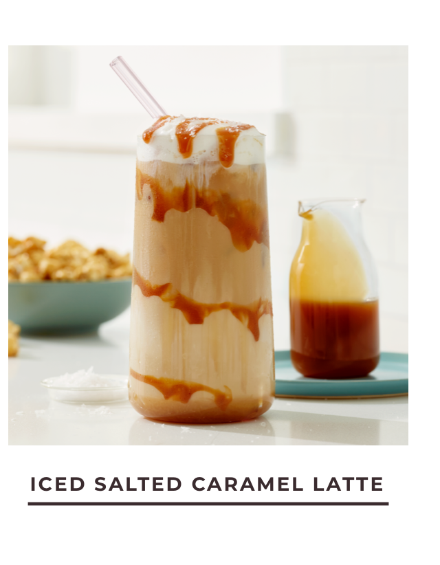 Iced Salted Caramel Latte