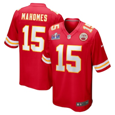  Nike Patrick Mahomes Red  Super Bowl LVIII Game Jersey