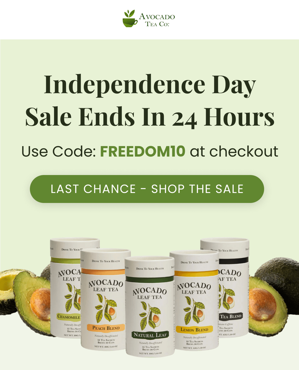 Independence Day Sale Ends In 24 Hours Use Code: FREEDOM10 at checkout