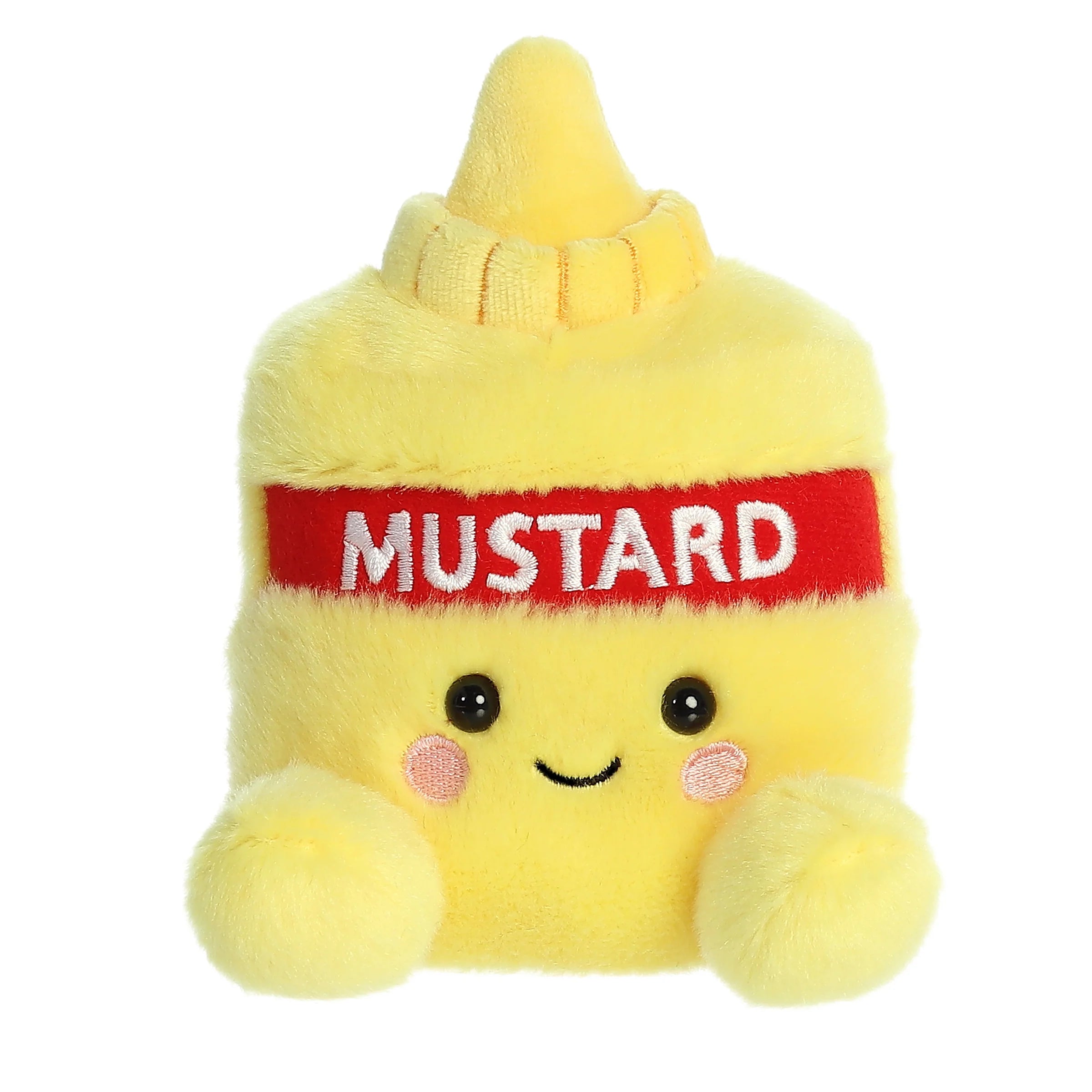 Palm Pals 5 Inch Newton the Mustard Plush Toy