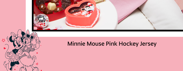 Minnie Mouse Pink Hockey Jersey