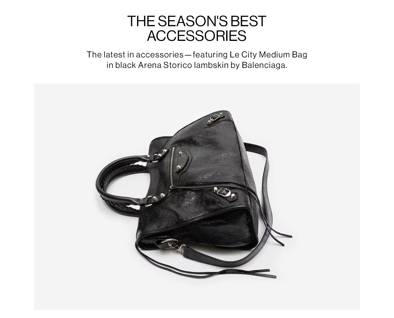 THE SEASON'S BEST ACCESSORIES