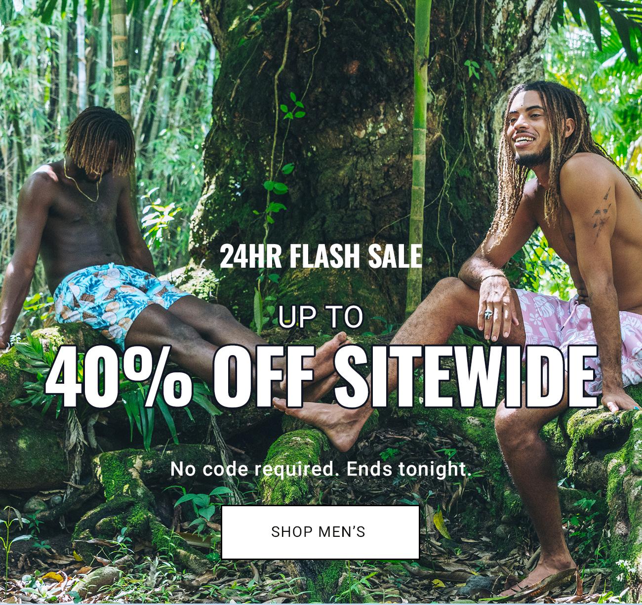 24HR Flash Sale Up To 40% Off Sitewide | Shop Men's