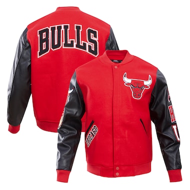  Pro Standard  Red  Classic Wool Full-Zip Varsity Jacket