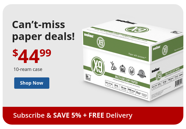 Paper X9 $44.99