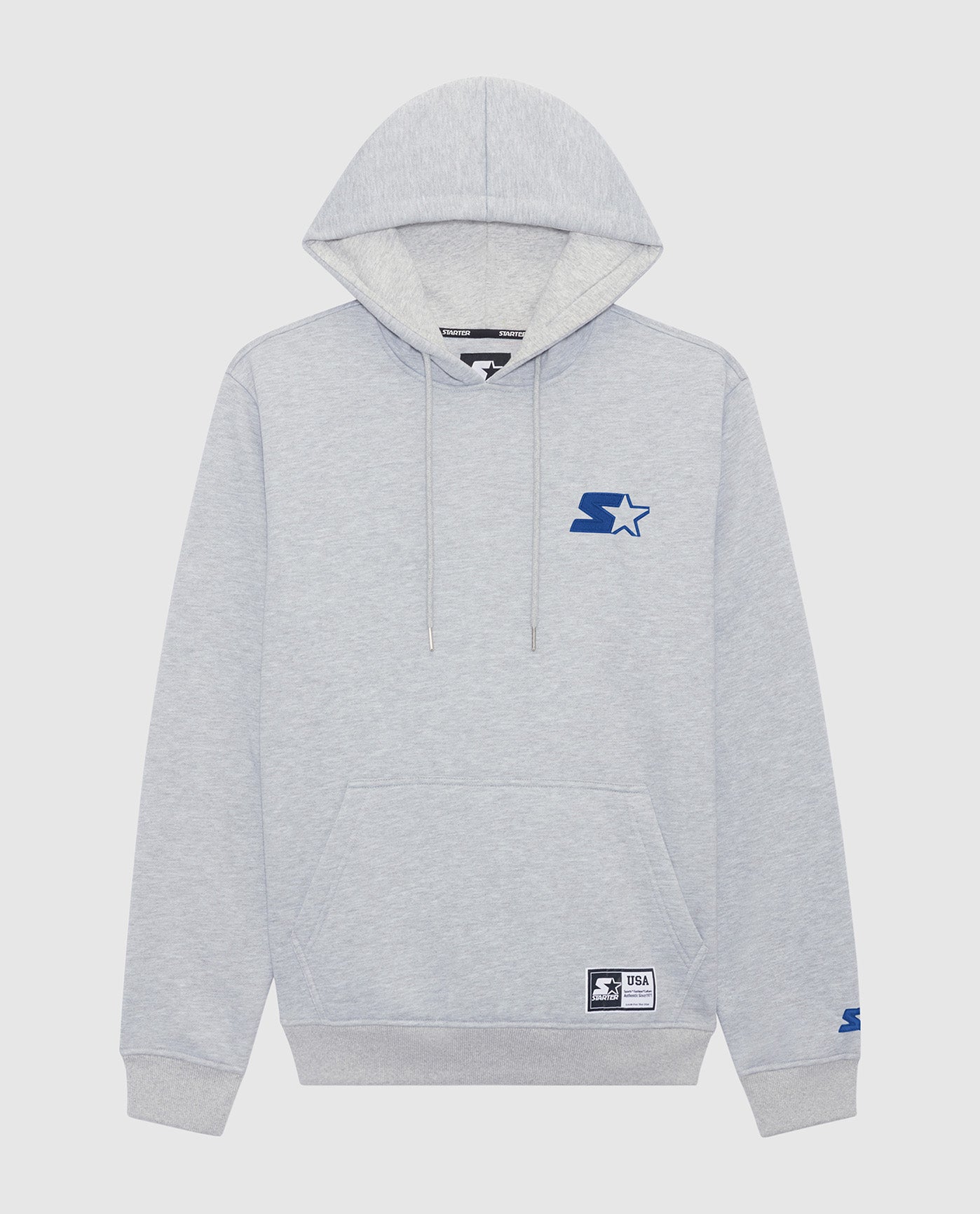 Image of Starter Jimmy Pullover Hoodie Heather Grey