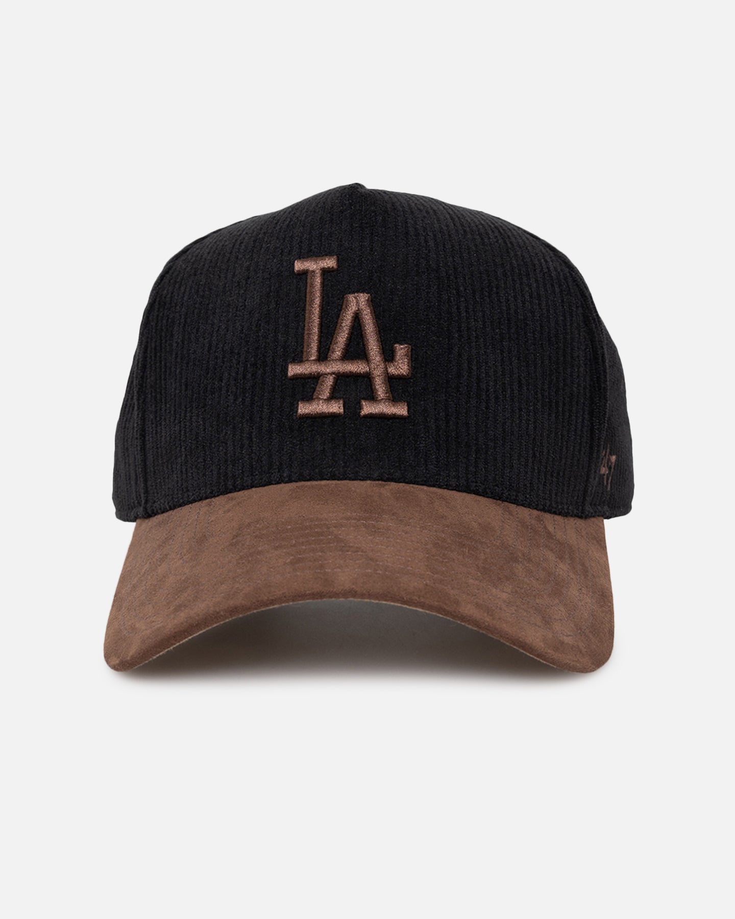 Image of 47 Brand Los Angeles Dodgers 'Black Barren' 47 Offside DT Snapback Black