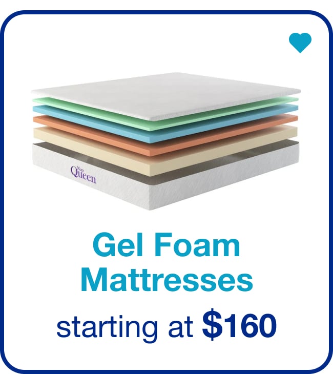 Gel Foam Mattresses â€” Shop Now!