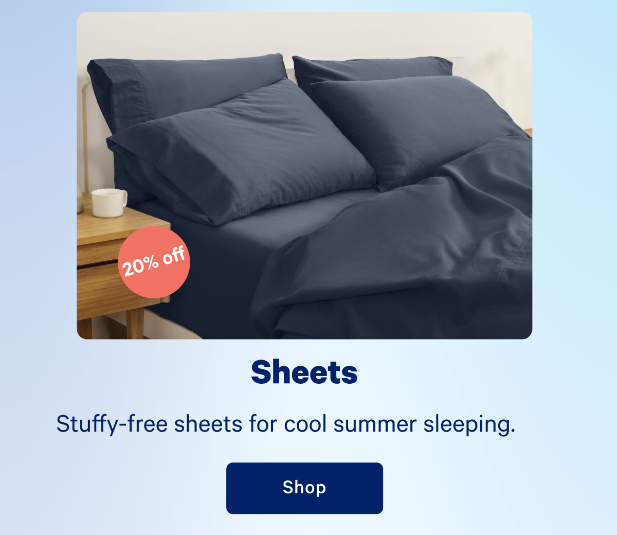 Sheets >> Shop >>