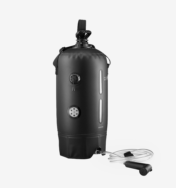 Quechua 10 L Solar Pressure Camping Shower