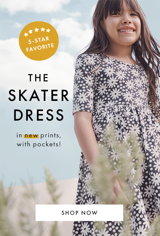 5-STAR FAVORITE | THE SKATER DRESS | in new prints, with pockets! | SHOP NOW