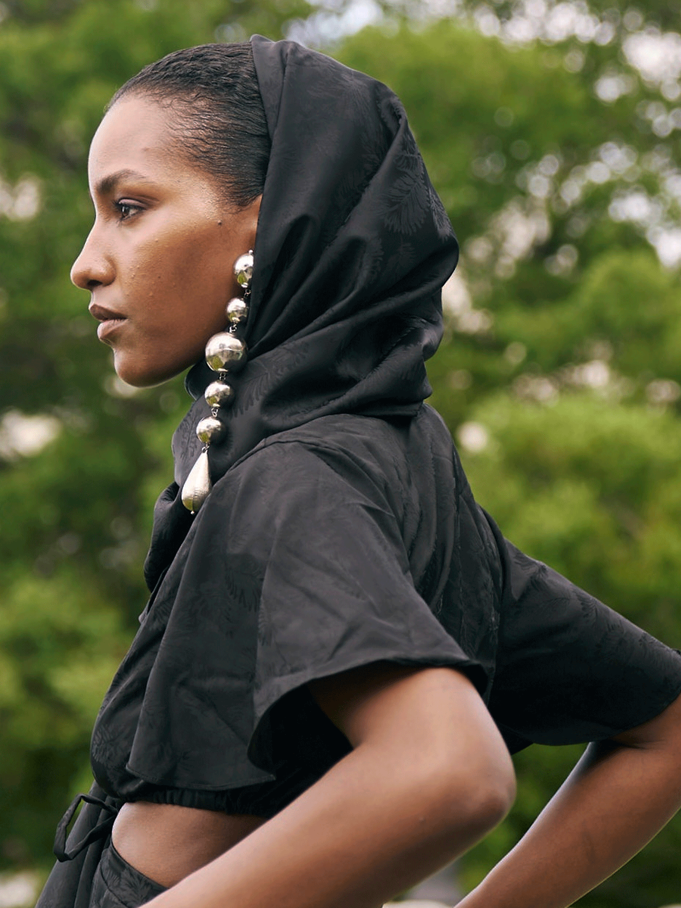 Image of Moussor Headwrap - Zeen Noir